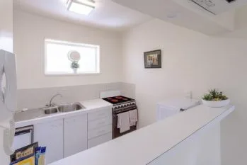 Comfortable and Affordable Economy Range Apartment Kitchen