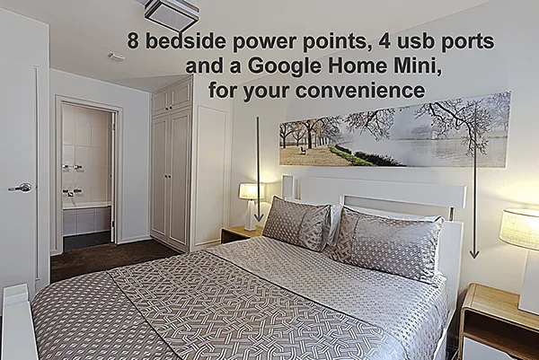 8 bedside power points